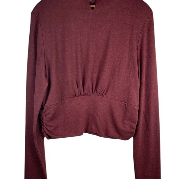 Brea Canyon Women's Roza Long Sleeve Blouse Keyhole Front Knit Shirt Sz XXL - Picture 7 of 11